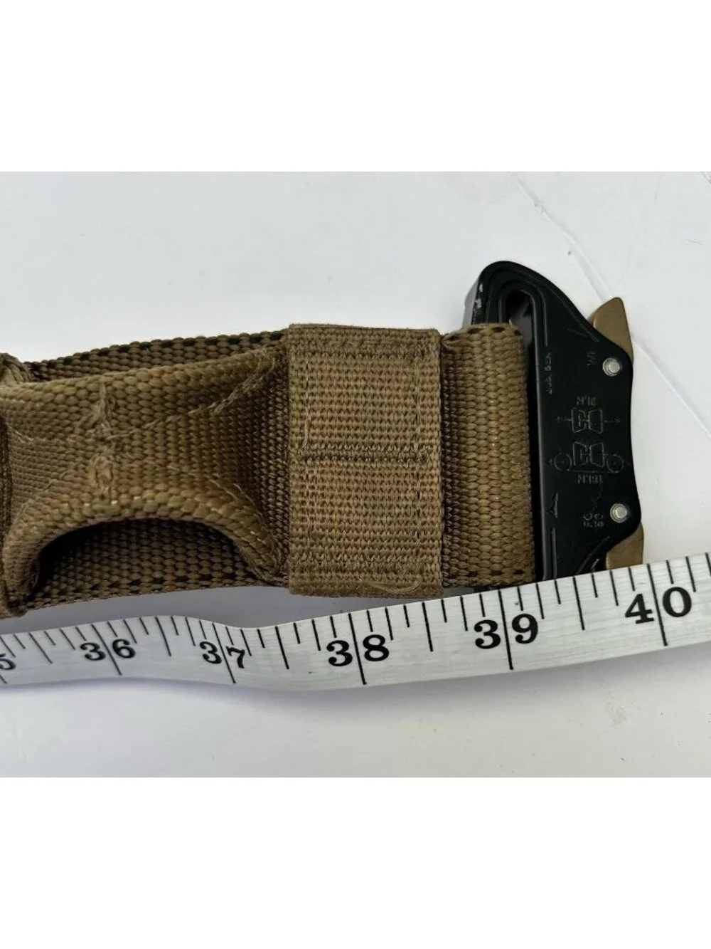 TYR Tactical Rigger Base Webbed Belt Cobra Buckle Dual Point Size Med TYR-RBB017